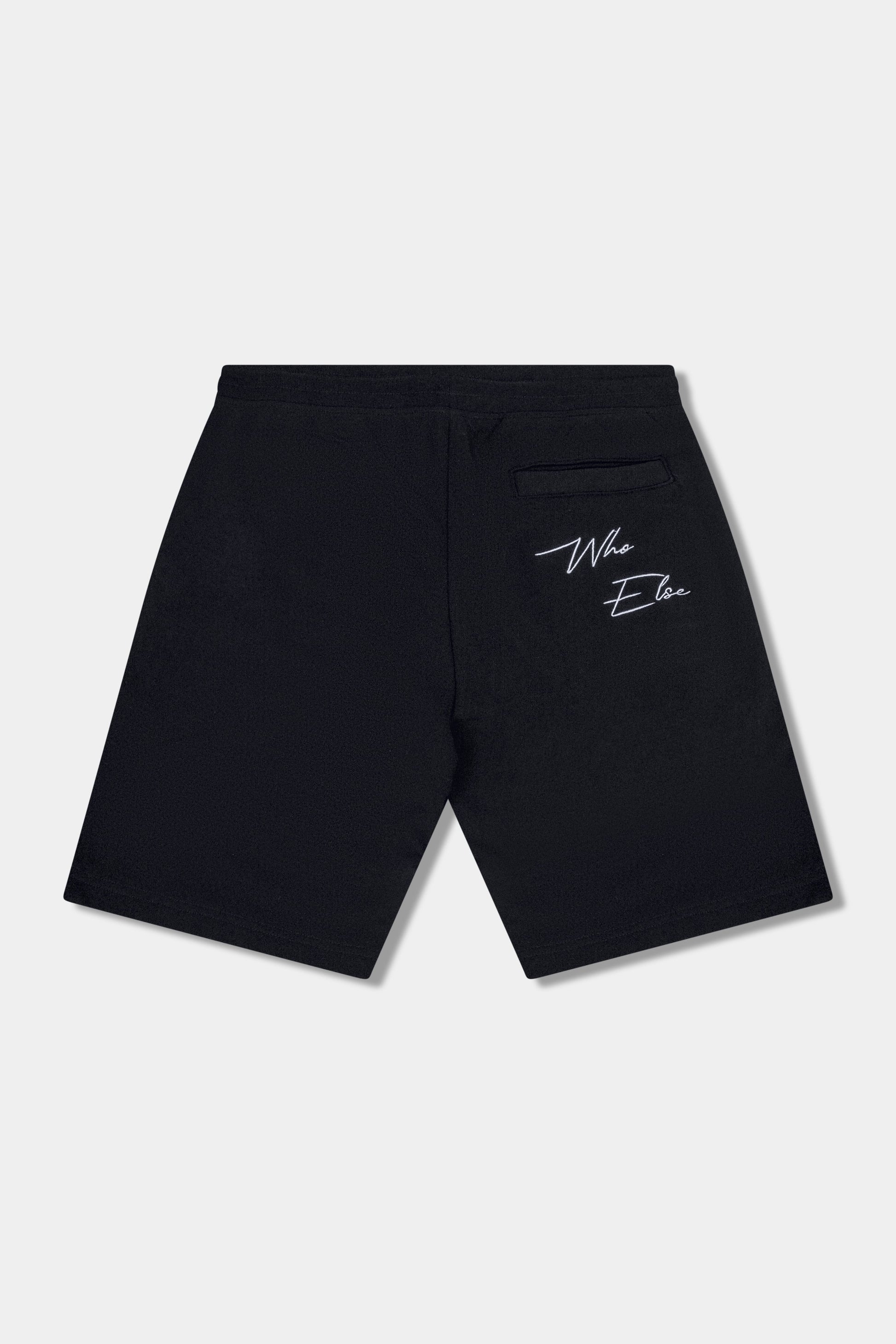 Stylish cotton blend shorts in black with deep side pockets and a relaxed fit, perfect for summer days, beach outings, and everyday comfort