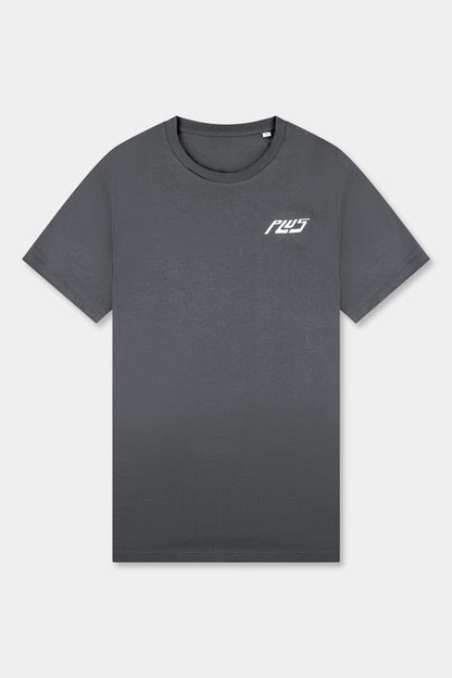 Unisex cotton t-shirt in  grey with a comfortable fit, featuring Who Else logo  on the back perfect for casual wear