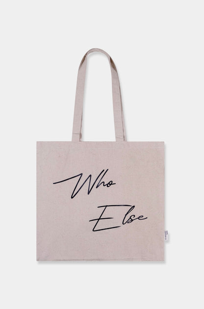 Eco-friendly canvas tote bag with sturdy handles, perfect for groceries, books, and everyday essentials