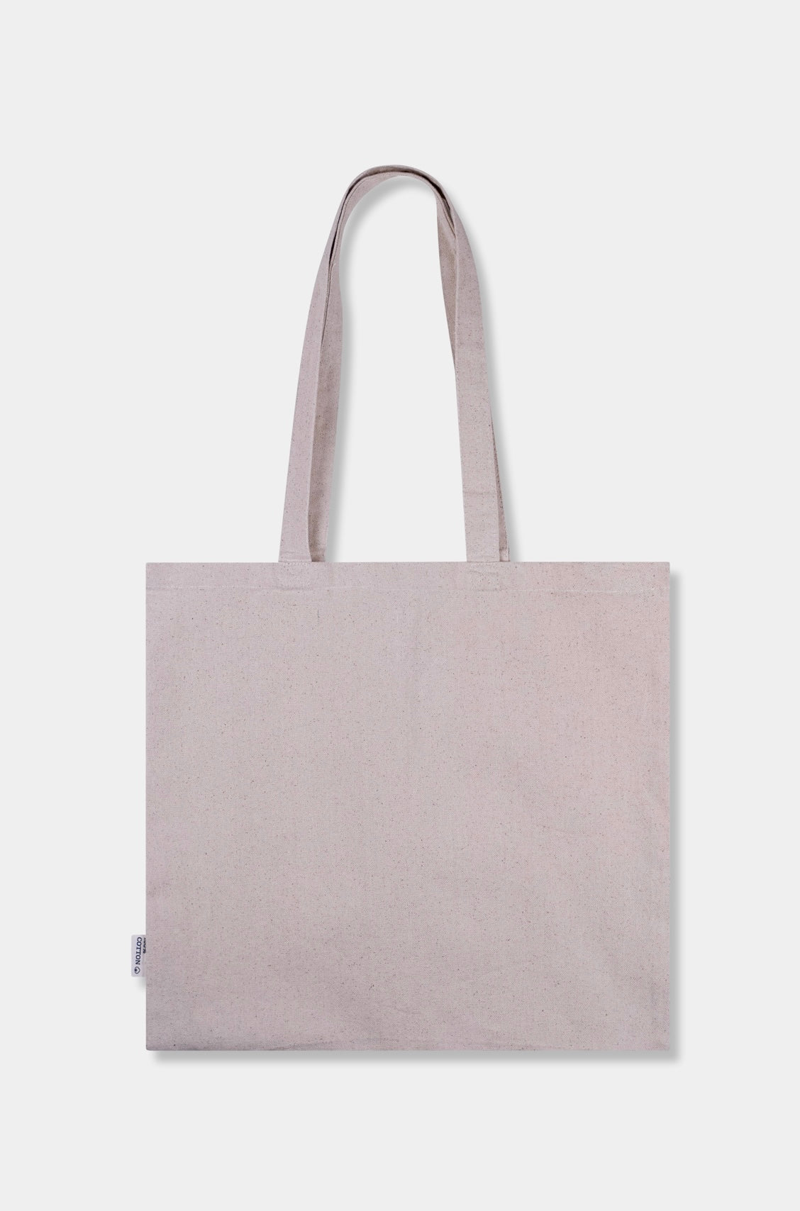 Eco-friendly canvas tote bag with sturdy handles, perfect for groceries, books, and everyday essentials