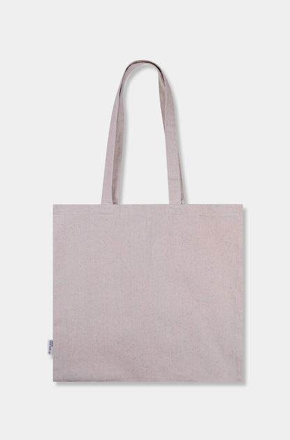 Eco-friendly canvas tote bag with sturdy handles, perfect for groceries, books, and everyday essentials