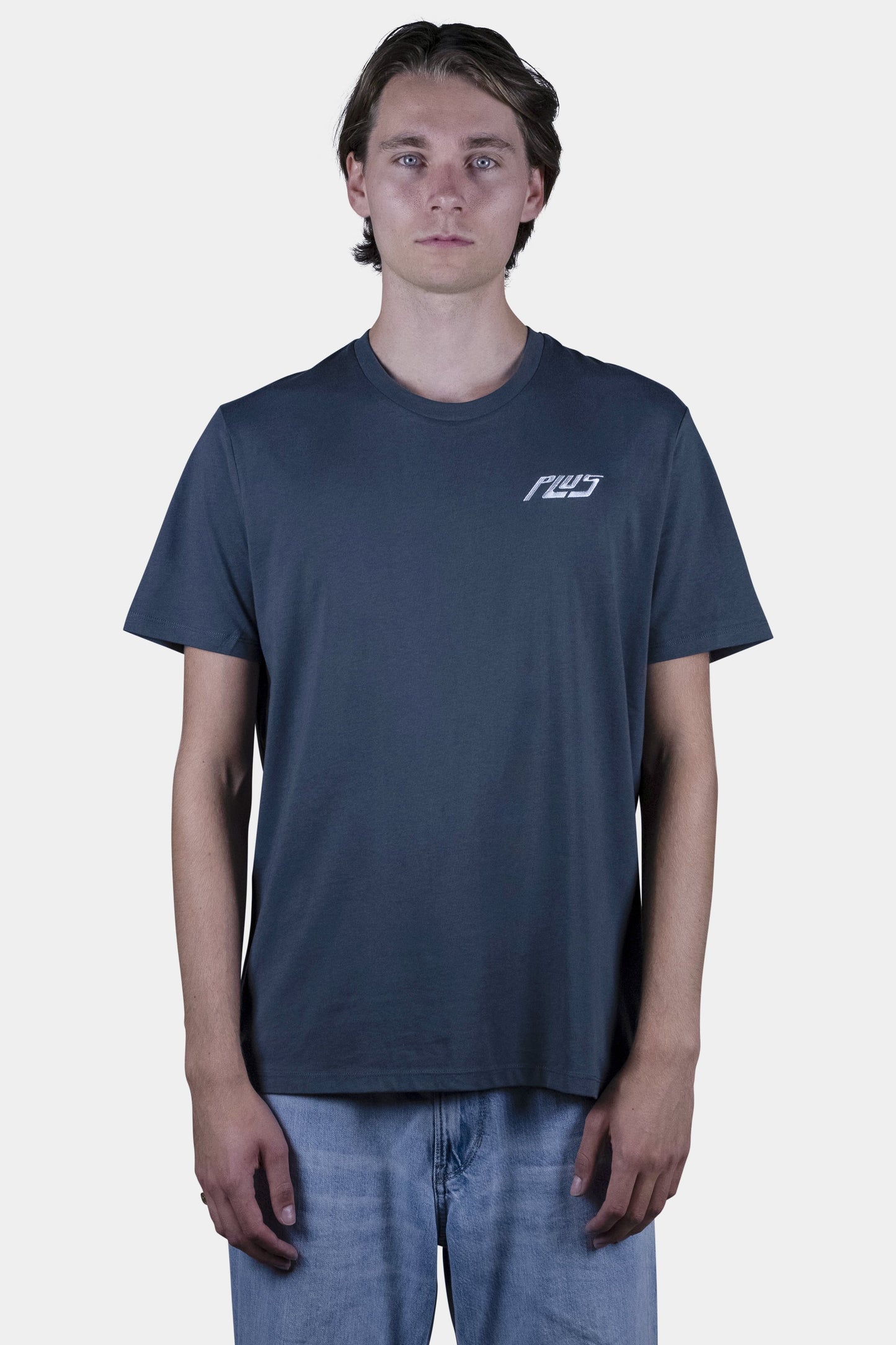 Unisex cotton t-shirt in  grey with a comfortable fit, featuring Who Else logo  on the back perfect for casual wear